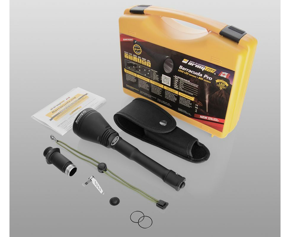 Armytek Flashlights Barracuda Pro White - Beowald Store
