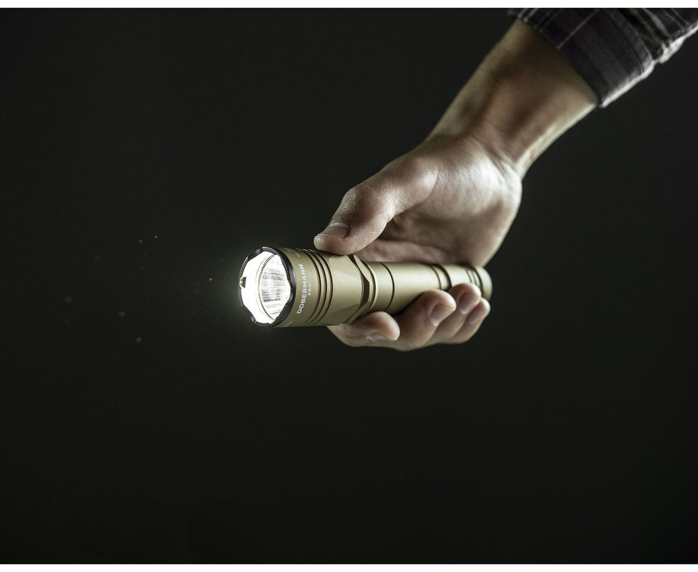 Armytek Flashlights Dobermann Pro Magnet USB Sand (warm light) - Beowald Store