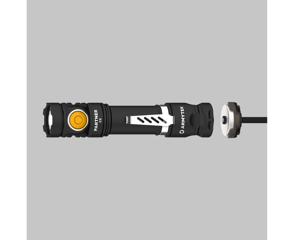Armytek Flashlights Partner C2 Magnet USB - Beowald Store