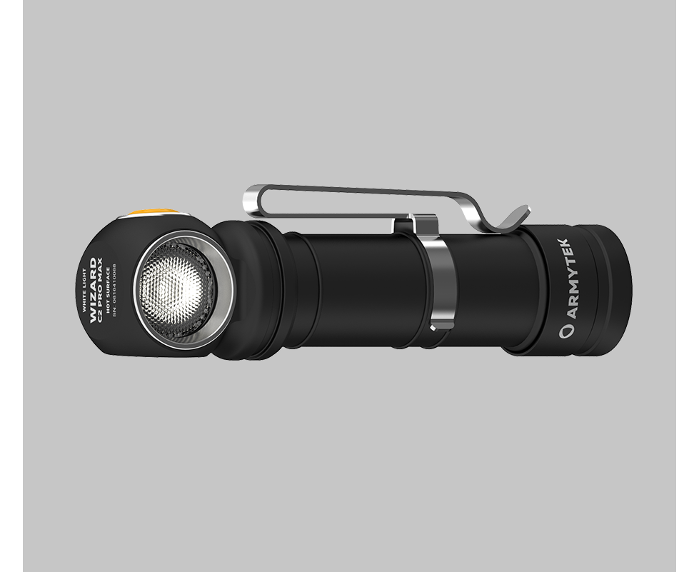 Armytek Flashlights Wizard C2 Pro Max Magnet USB - Beowald Store