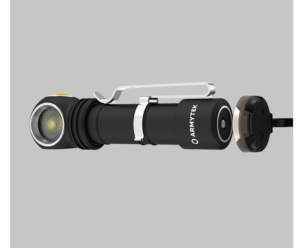 Armytek Flashlights Wizard C2 Pro Nichia Magnet USB (Warm Light) - Beowald Store