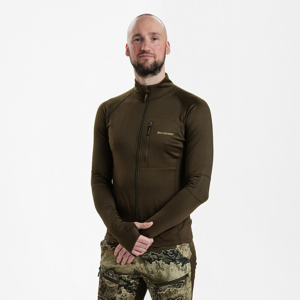 Deerhunter Excape Insulated Cardigan Brown