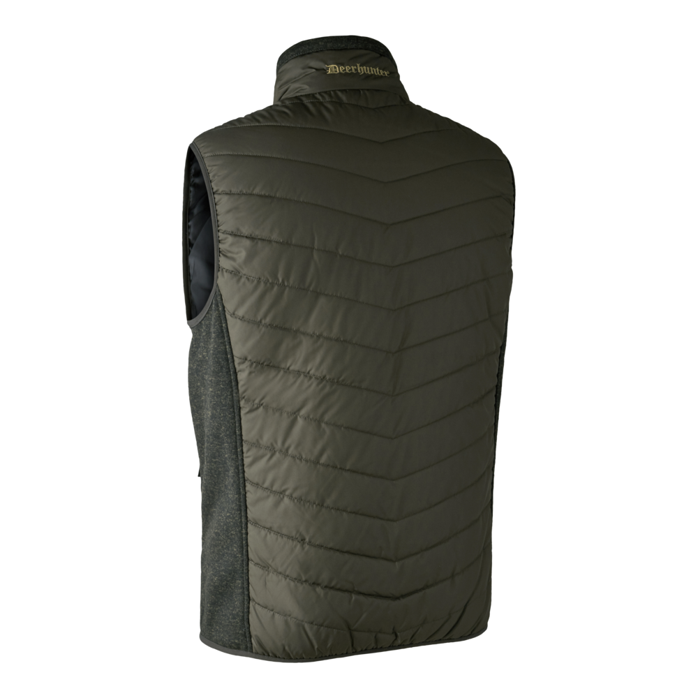 Deerhunter Moor Padded Waistcoat with knit - Beowald Store