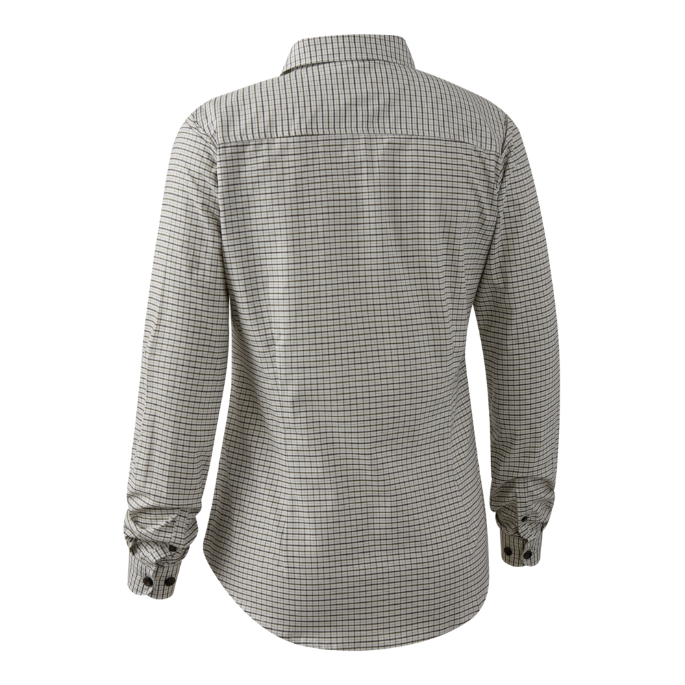 Deerhunter Lady Sara Bluse Green Check - Beowald Store