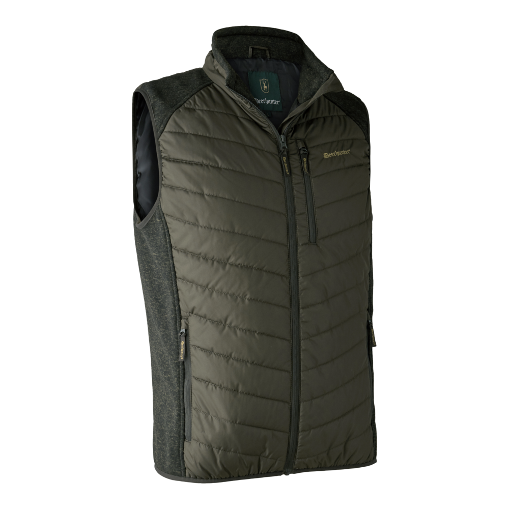Deerhunter Moor Padded Waistcoat with knit - Beowald Store