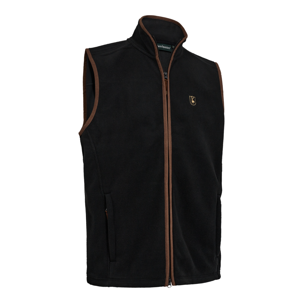 Deerhunter Cumbria Fleece Vest Anthracite Grey - Beowald Store