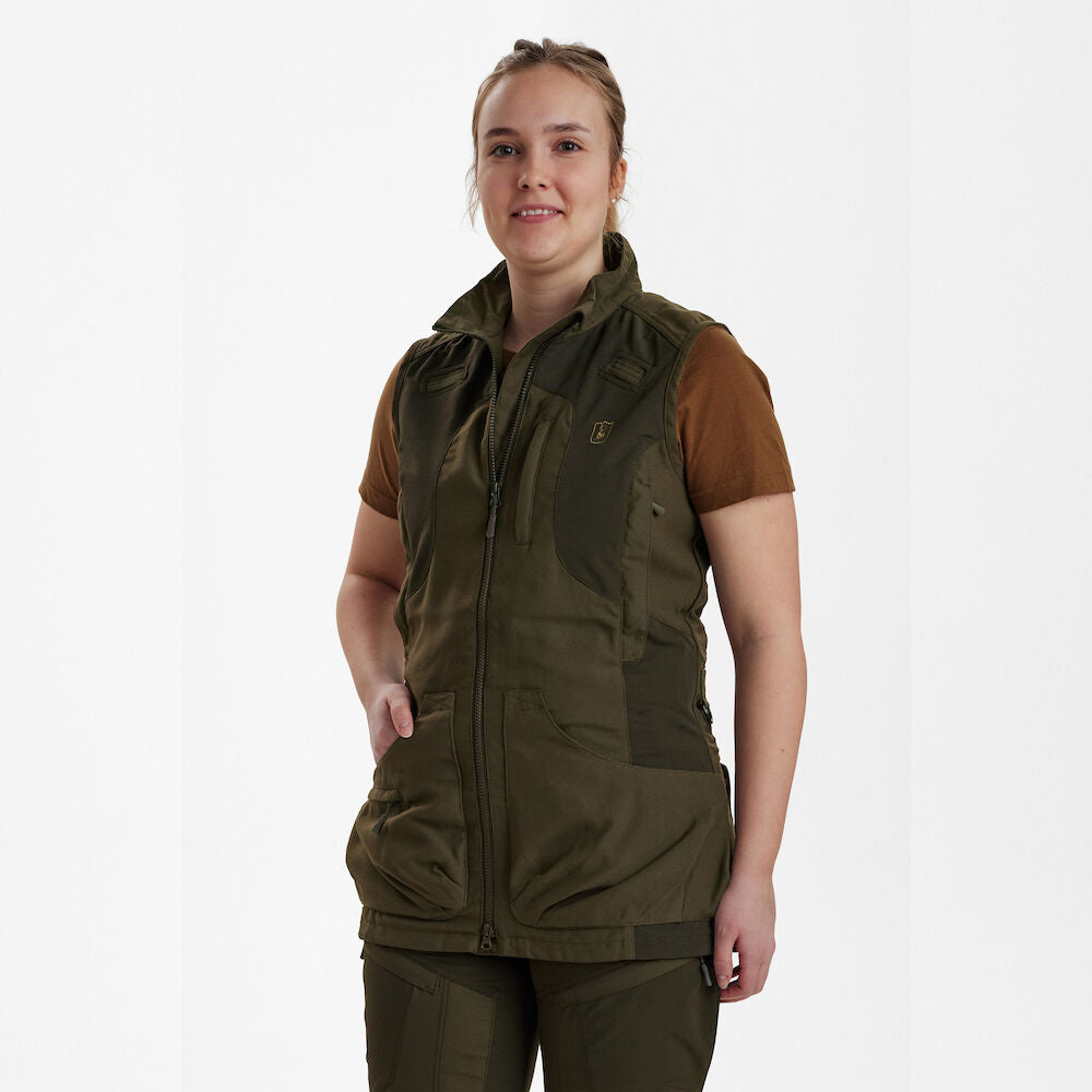 Deerhunter Lady Ann Extreme Vest Palm Green - Beowald Store