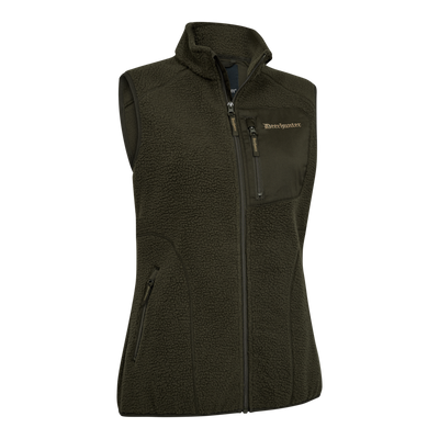 Deerhunter Lady Atlas Fleece Vest Forest Green - Beowald Store