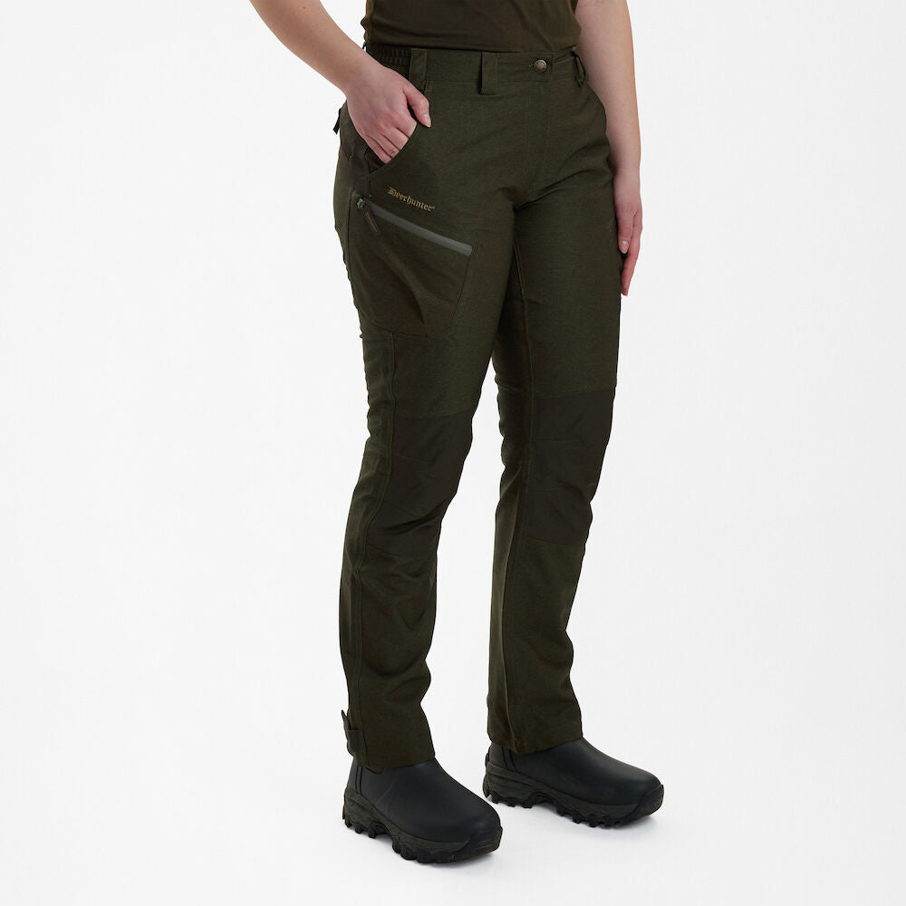 Deerhunter Lady Chasse Hose Oliv Nacht Melange