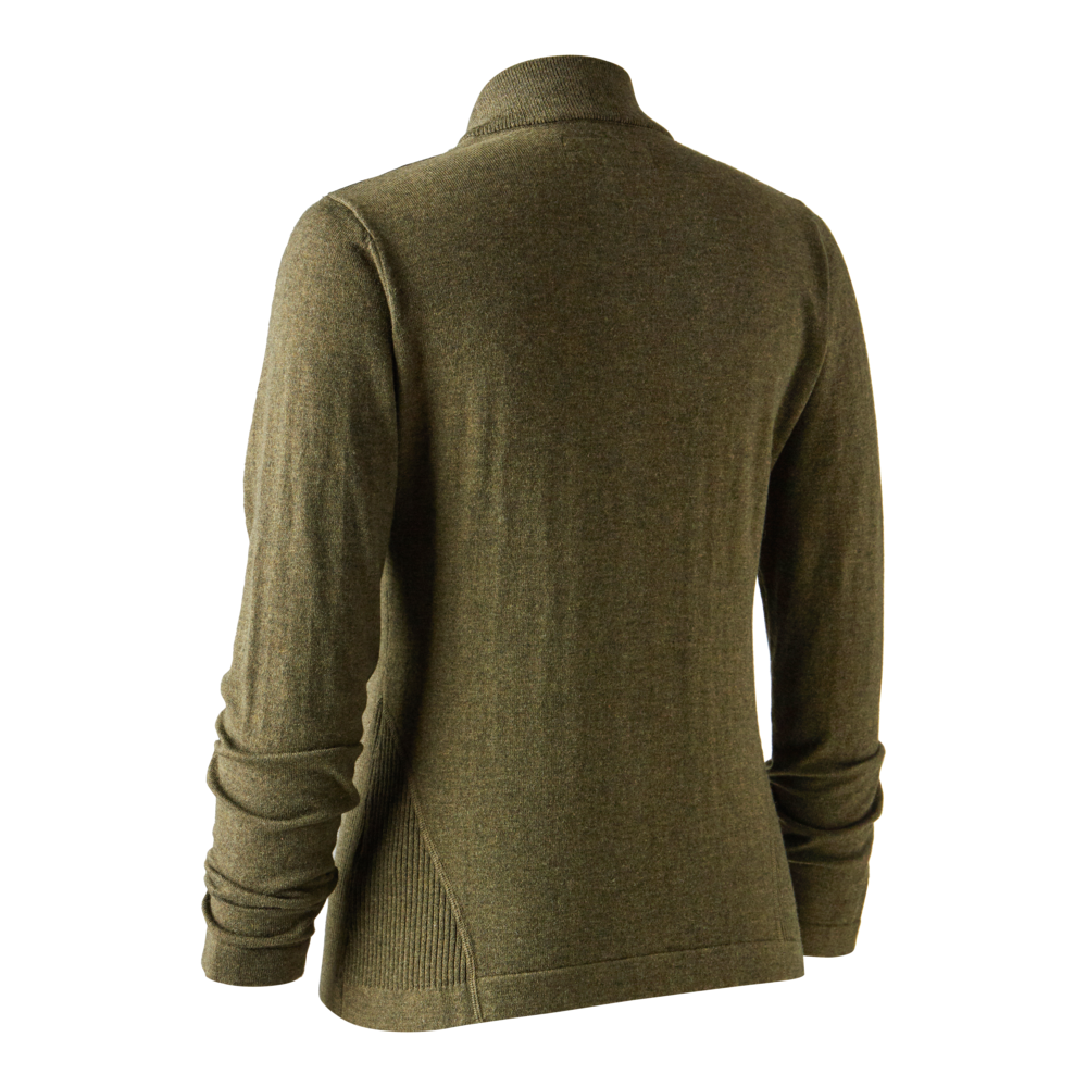 Deerhunter Lady Darlington knit cardigan Cypress - Beowald Store