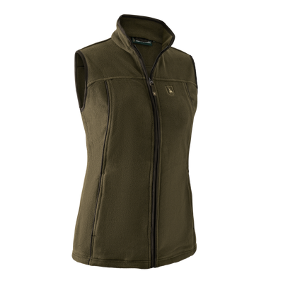 Deerhunter Lady Eagle fleece vest Tarmac Green - Beowald Store