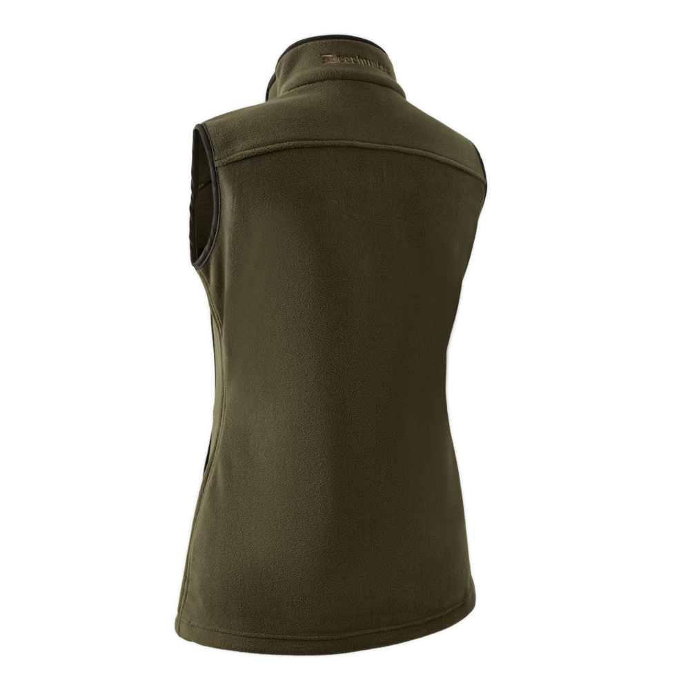 Deerhunter Lady Eagle fleece vest Tarmac Green - Beowald Store