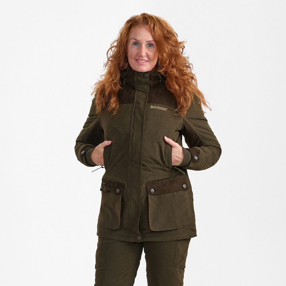 Deerhunter Lady Eagle Winterjacke Tarmac Grün