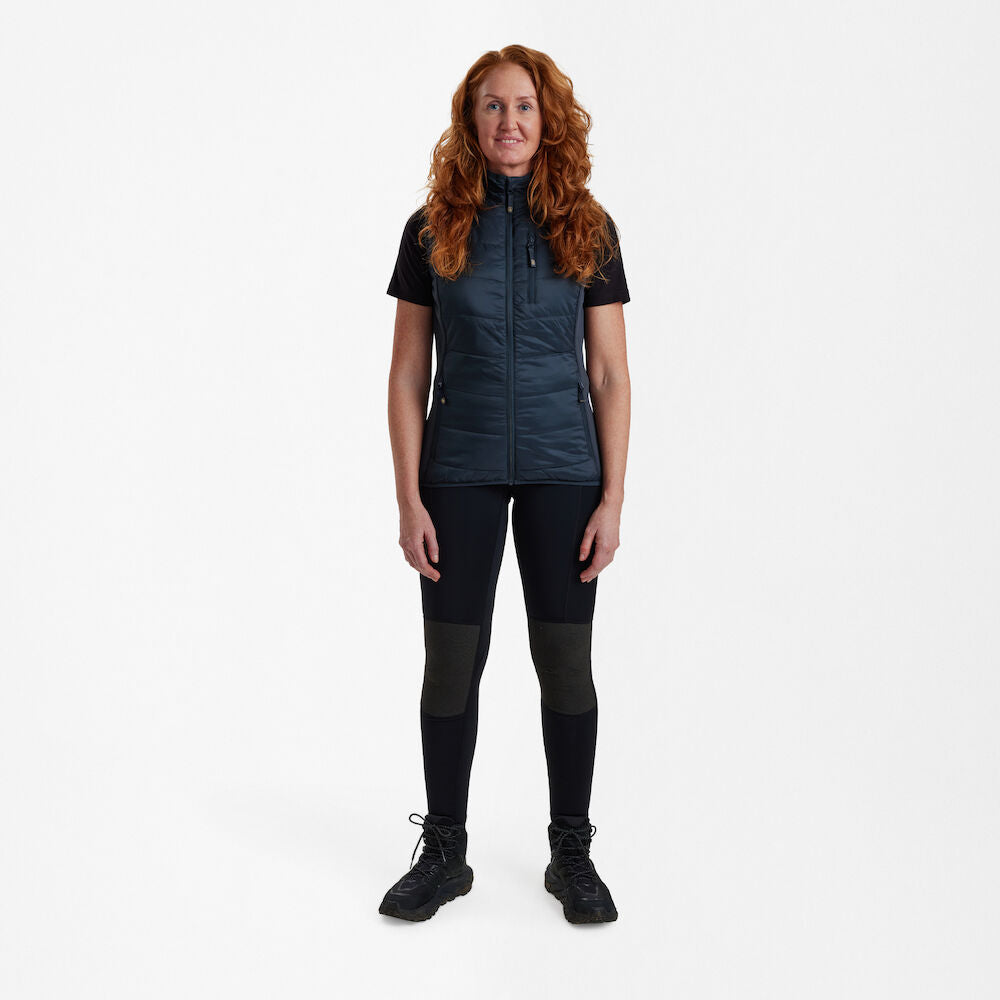 Deerhunter Lady Heat padded vest Dark Blue - Beowald Store