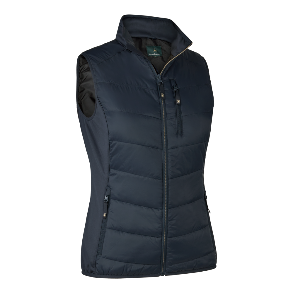 Deerhunter Lady Heat padded vest Dark Blue - Beowald Store