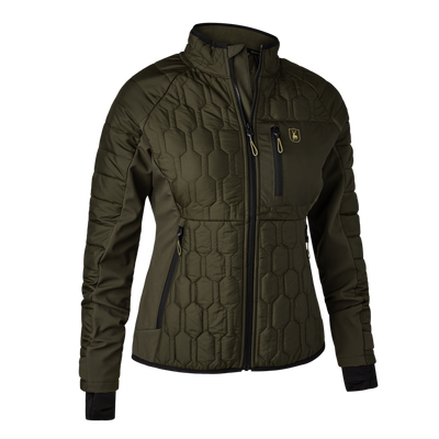 Deerhunter Lady Mossdale Steppjacke Waldgrün