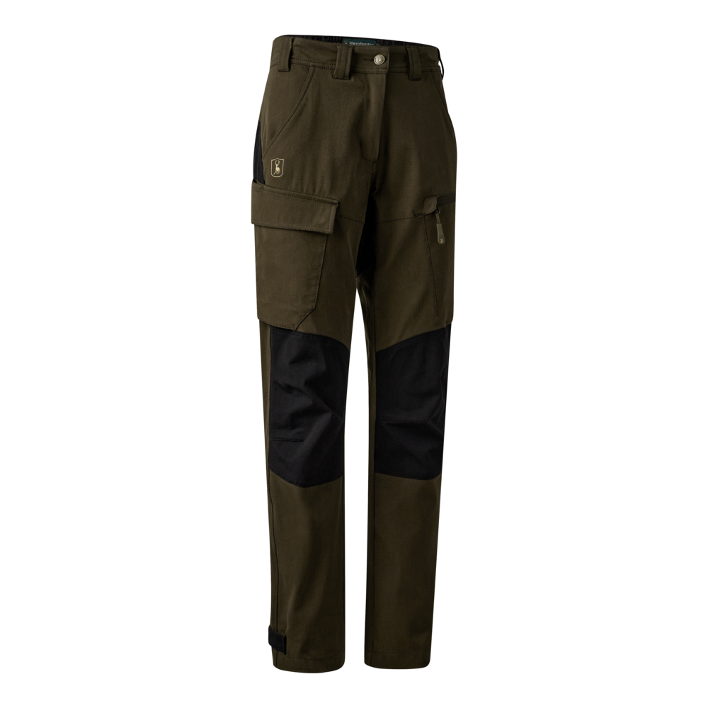 Deerhunter Lady Sarek Vollstretchhose Herbstblatt/Schwarz