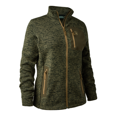 Deerhunter Lady Sarek Cardigan Oliv Nacht Melange