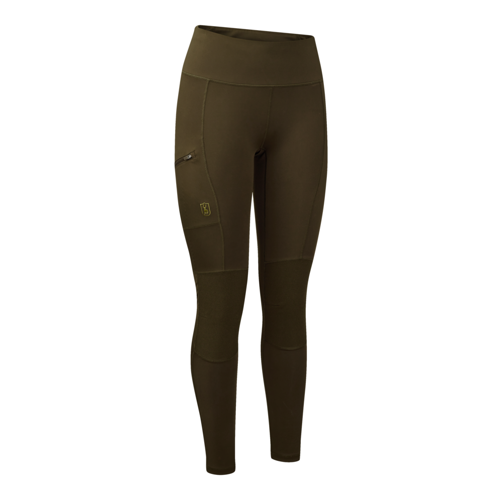 Deerhunter Lady Tights mit Verstärkung Jagdgrün