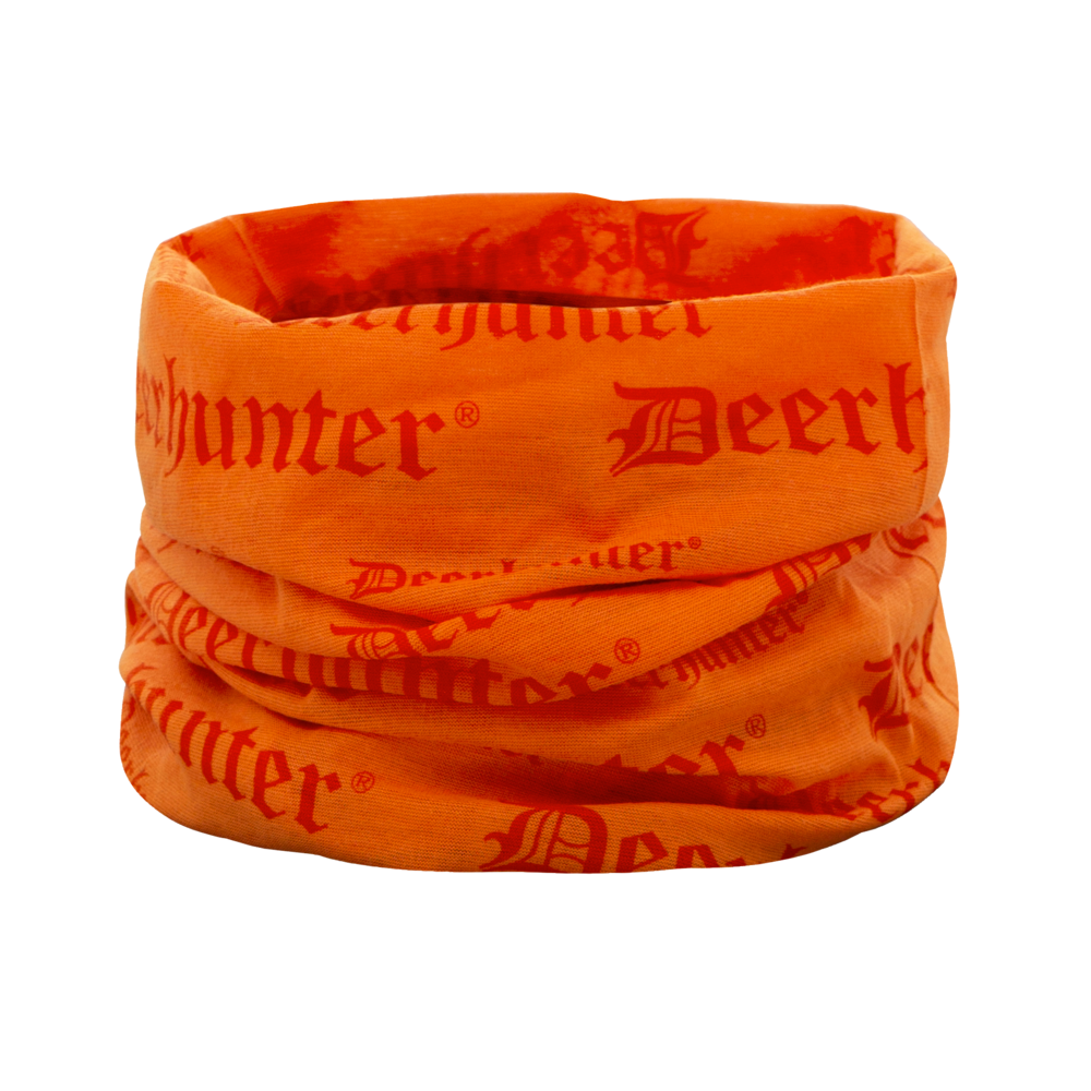 Deerhunter Logo Neck Gaiter Orange - Beowald Store