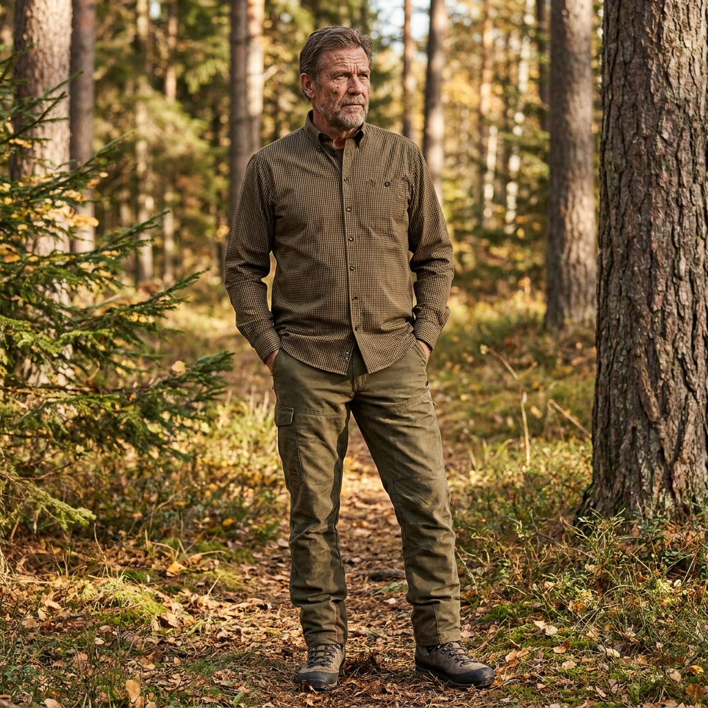 Deerhunter Raynor Shirt Green Check