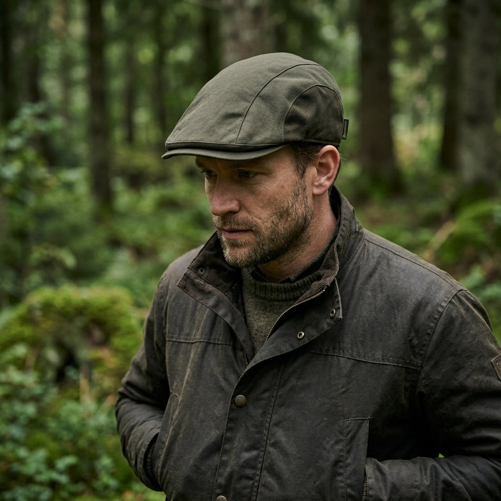 Deerhunter Eagle Flatcap Green