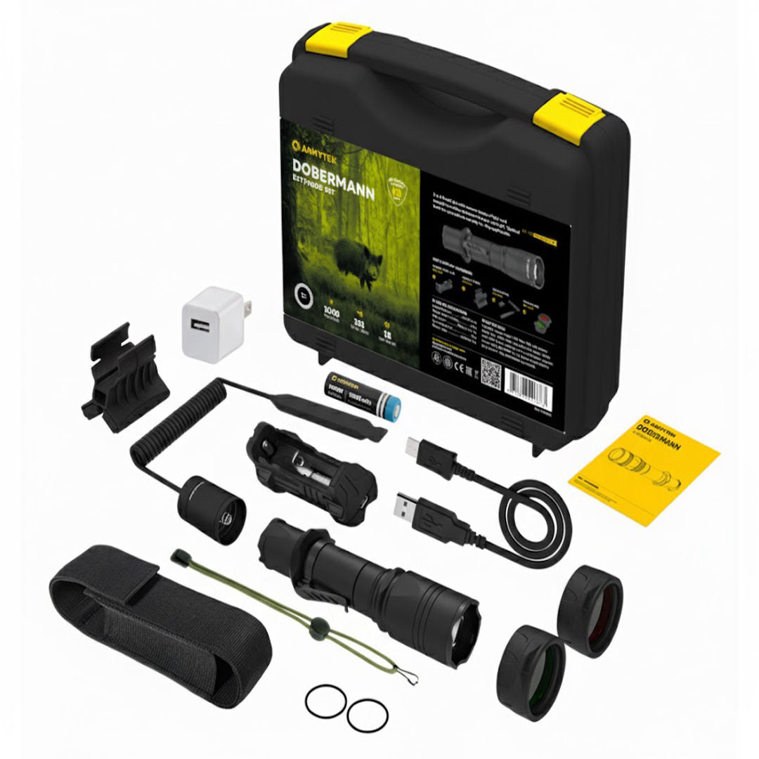 Armytek Flashlights Dobermann Extended Set - Beowald Store