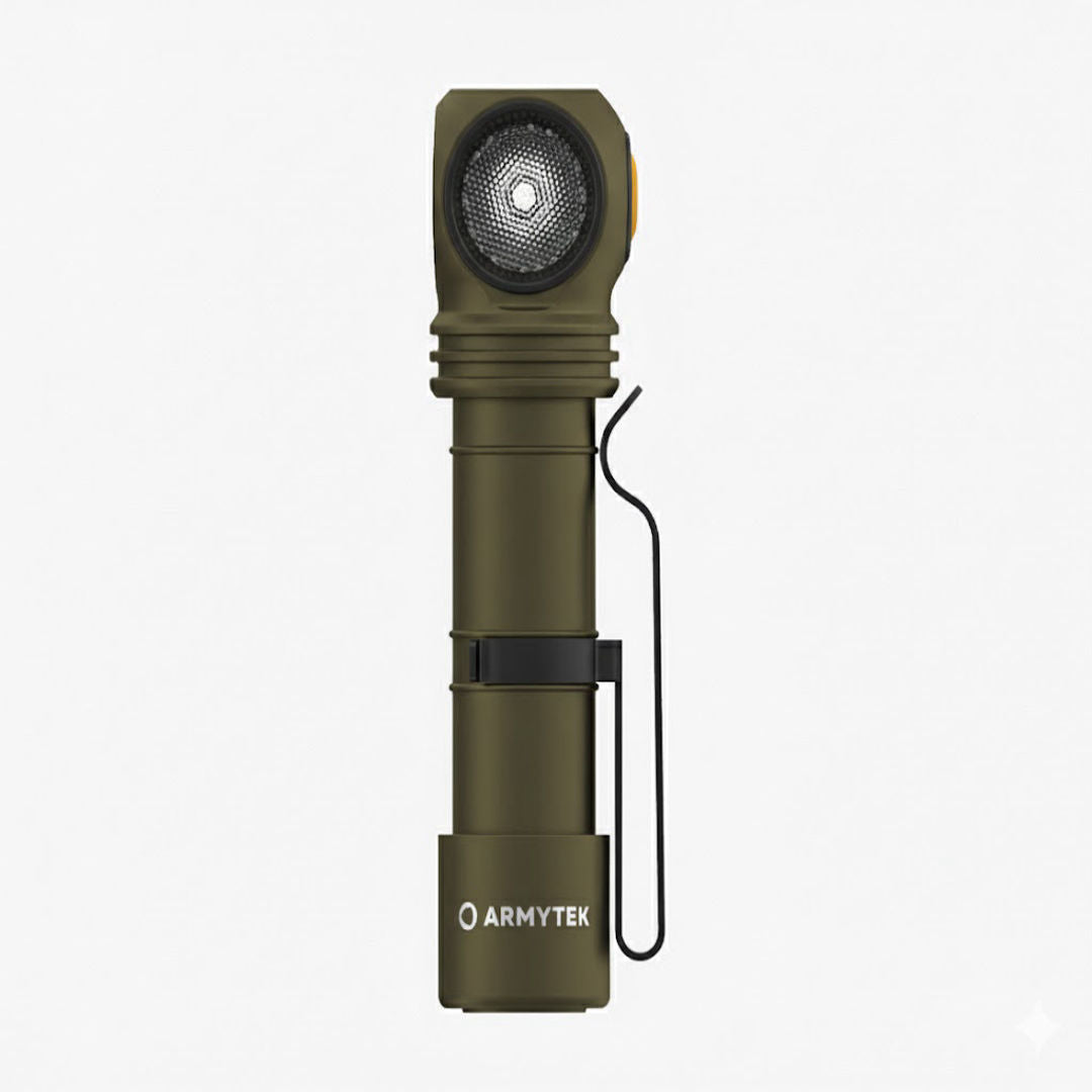 Armytek Flashlights Wizard C2 Pro Magnet USB Olive - Beowald Store