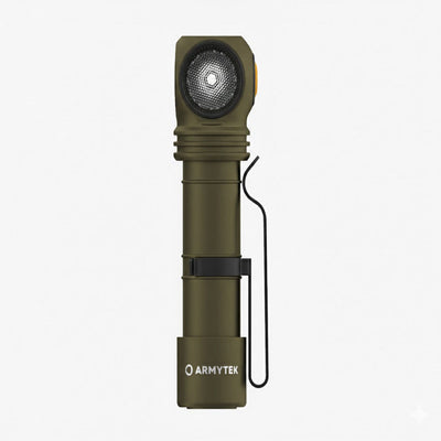 Armytek Flashlights Wizard C2 Pro Magnet USB Olive - Beowald Store