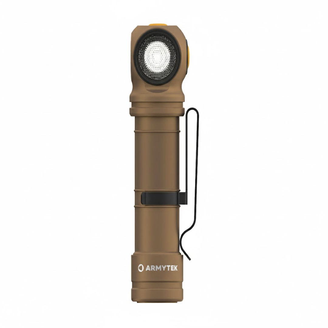 Armytek Flashlights Wizard C2 Pro Magnet USB Sand - Beowald Store