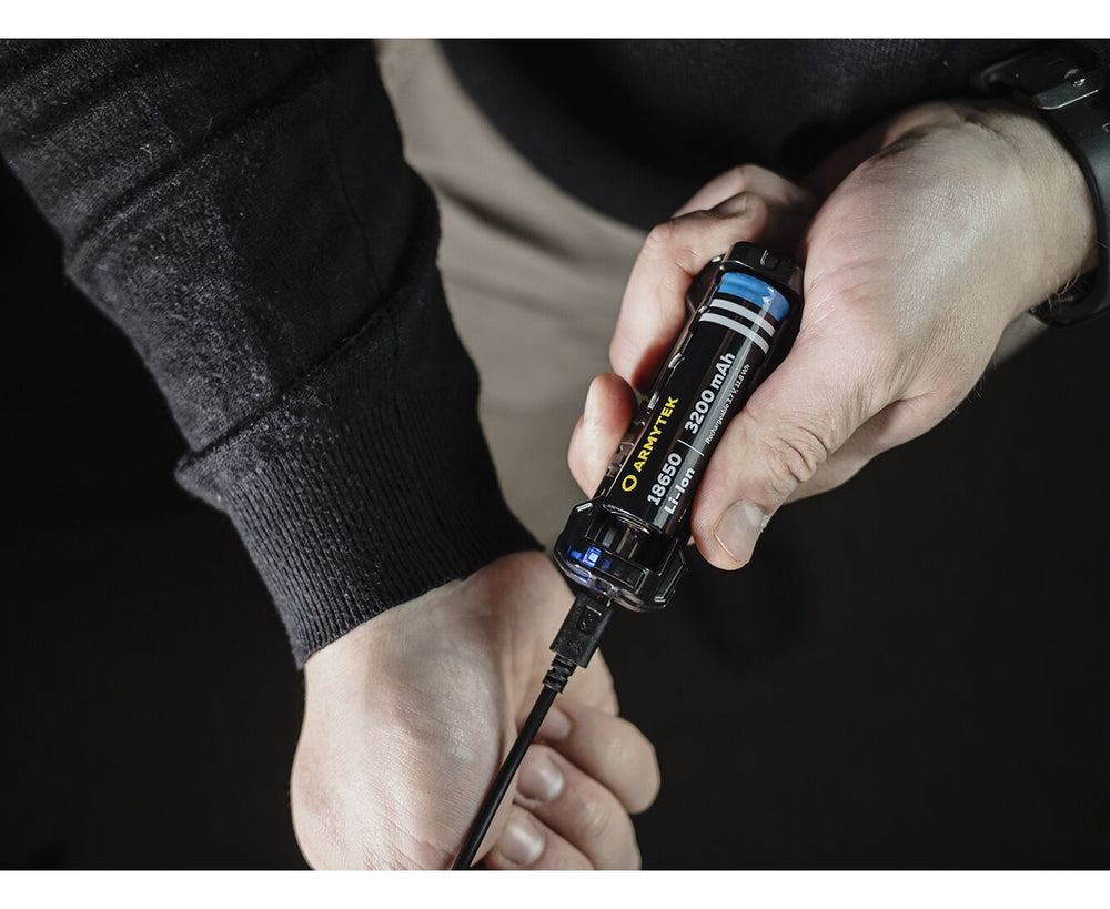 Armytek Flashlights Dobermann Extended Set Warm - Beowald Store