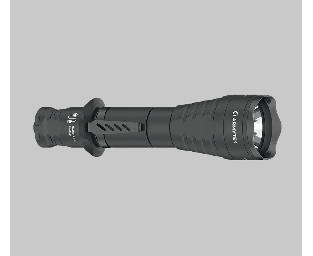 Armytek Flashlights Predator Pro Magnet USB Extended Set Warm - Beowald Store