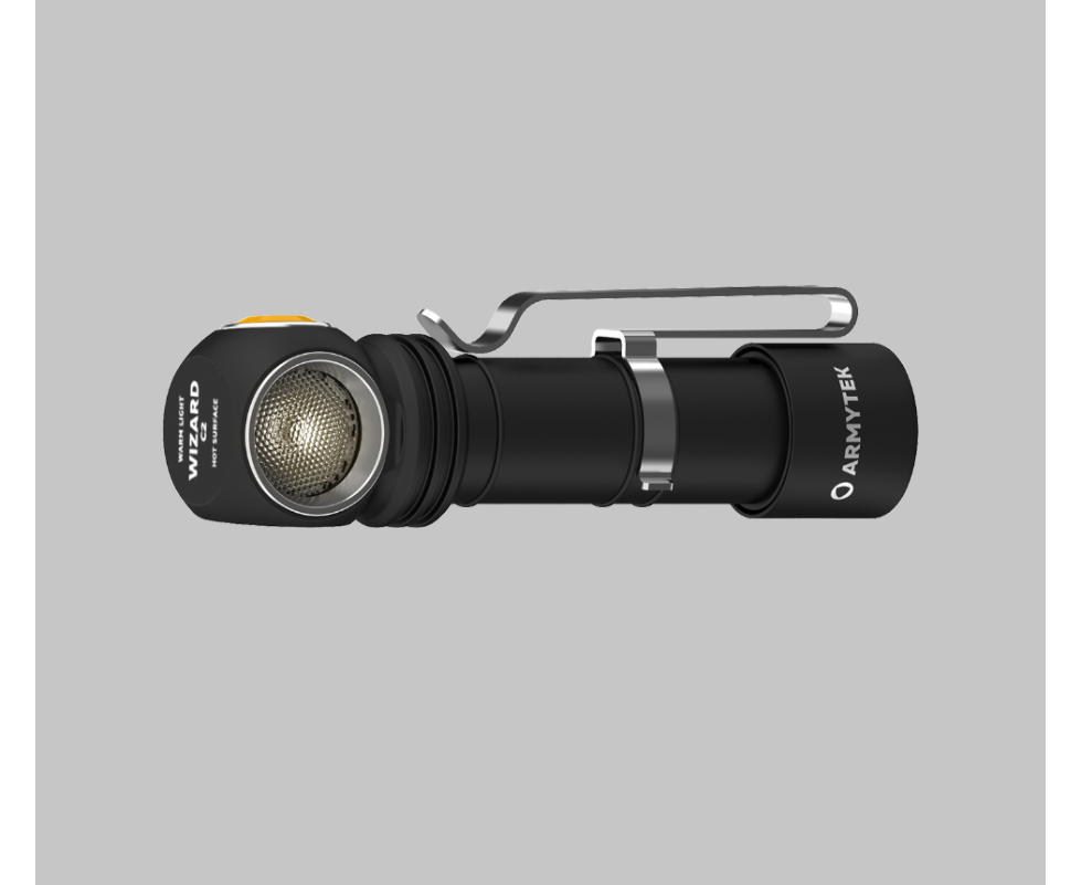 Armytek Flashlights Wizard C2 Magnet USB (warm light) - Beowald Store