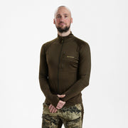 Deerhunter Excape Insulated Cardigan Brown