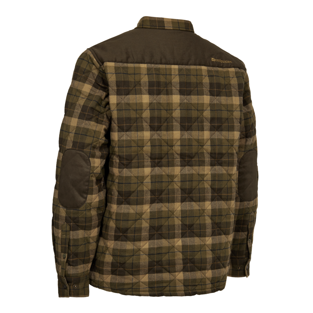 Deerhunter Elbert Gefütterte Hemdjacke Grün Kariert