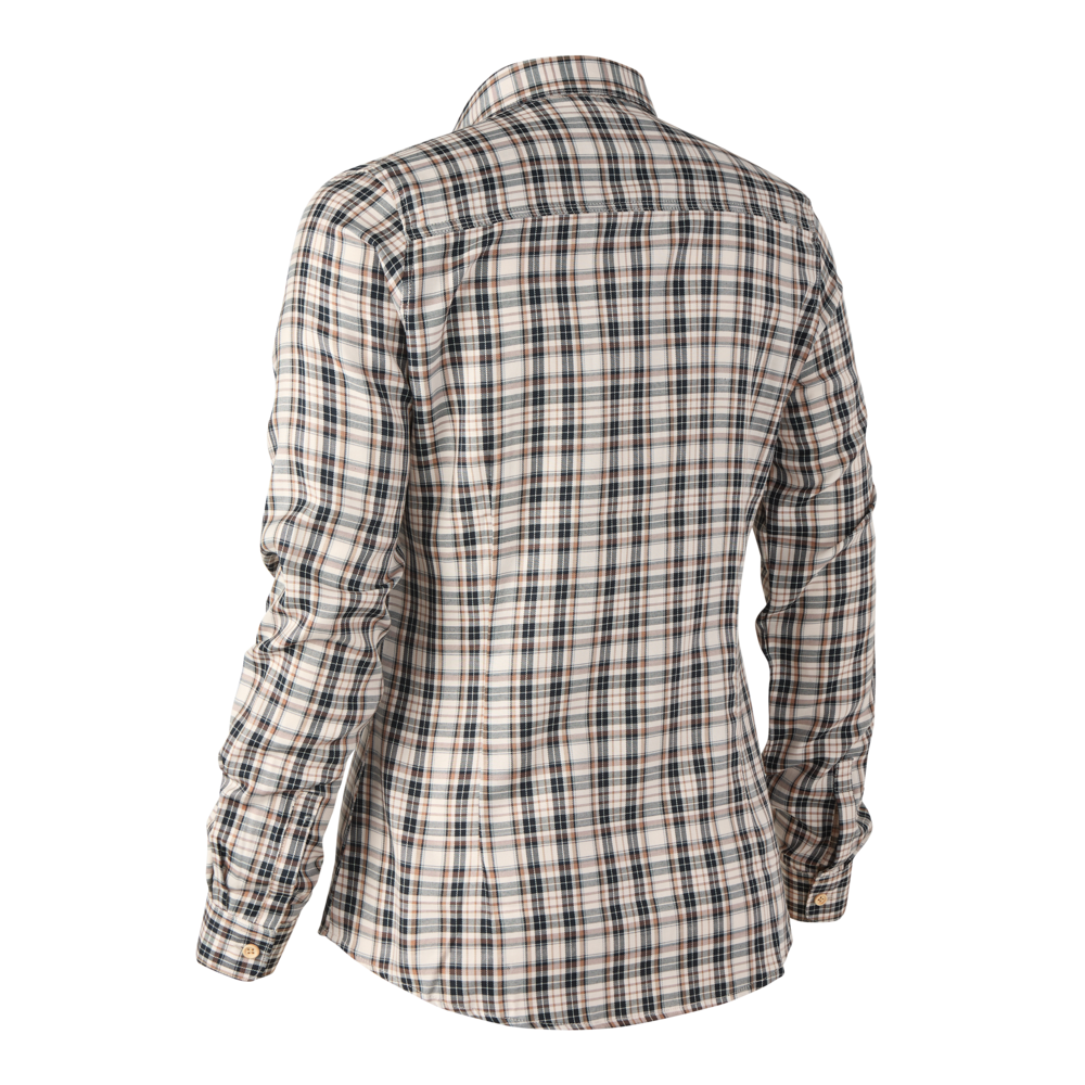 Deerhunter Lady Julia Shirt Blue Check - Beowald Store