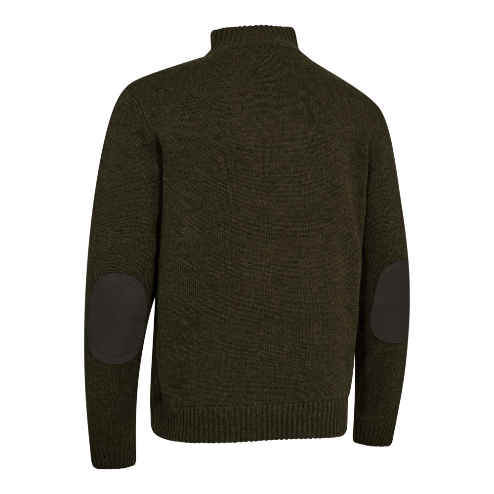 Deerhunter Finley Zip Knit - Woodland Melange