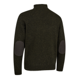 Deerhunter Finley Zip Knit Sweater - Ridgewood Melange
