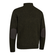 Deerhunter Finley Zip Knit Sweater - Ridgewood Melange