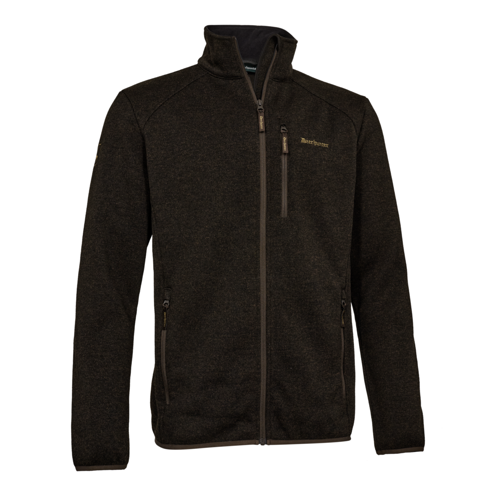 Deerhunter Moor Knitted Jacket – Brown