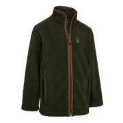 Deerhunter Youth Cumbria Fleece Jacket Forest Ember