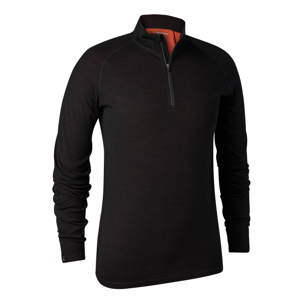 Deerhunter Quinn Merino ½-Zip Undershirt - Beowald Store