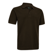 Deerhunter Griffin Polo Shirt - Otter Brown