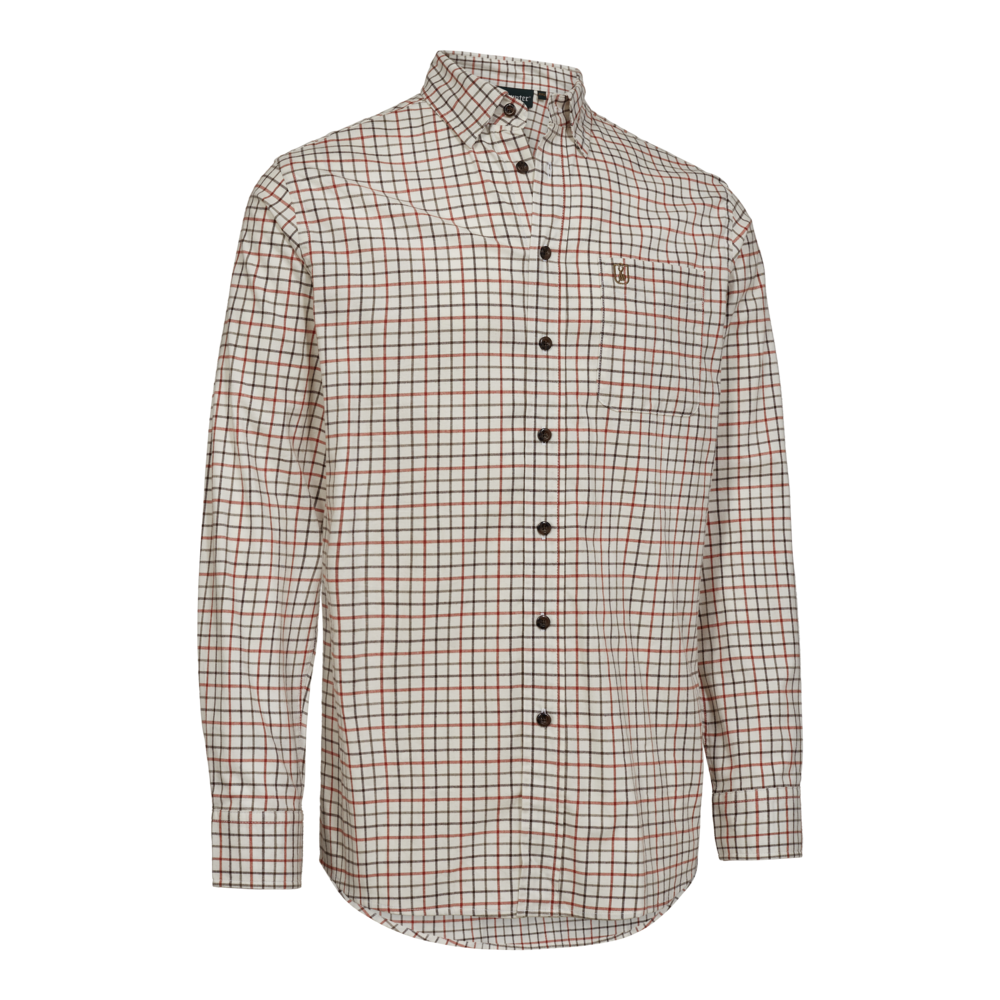 Deerhunter Gavin Shirt Orange Check - Beowald Store