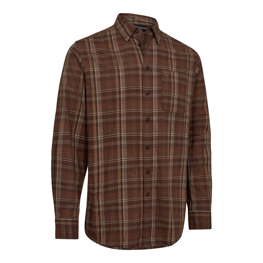 Deerhunter Ashton Hemd Brown Check - Beowald Store