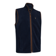 Deerhunter Cumbria Fleece Vest Dark Blue