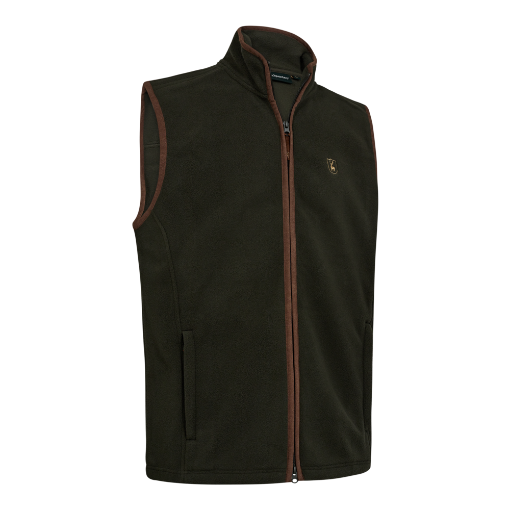 Deerhunter Cumbria Fleece Vest Forest Ember - Beowald Store