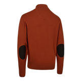 Deerhunter Harrington 1/2-Zip Strickpullover Oak Rust Melange