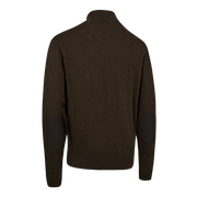 Deerhunter Harrington 1/2-Zip Knit Sweater Brown Melange