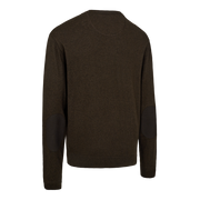 Deerhunter Harrington Round Neck Knitted Sweater Brown Melange